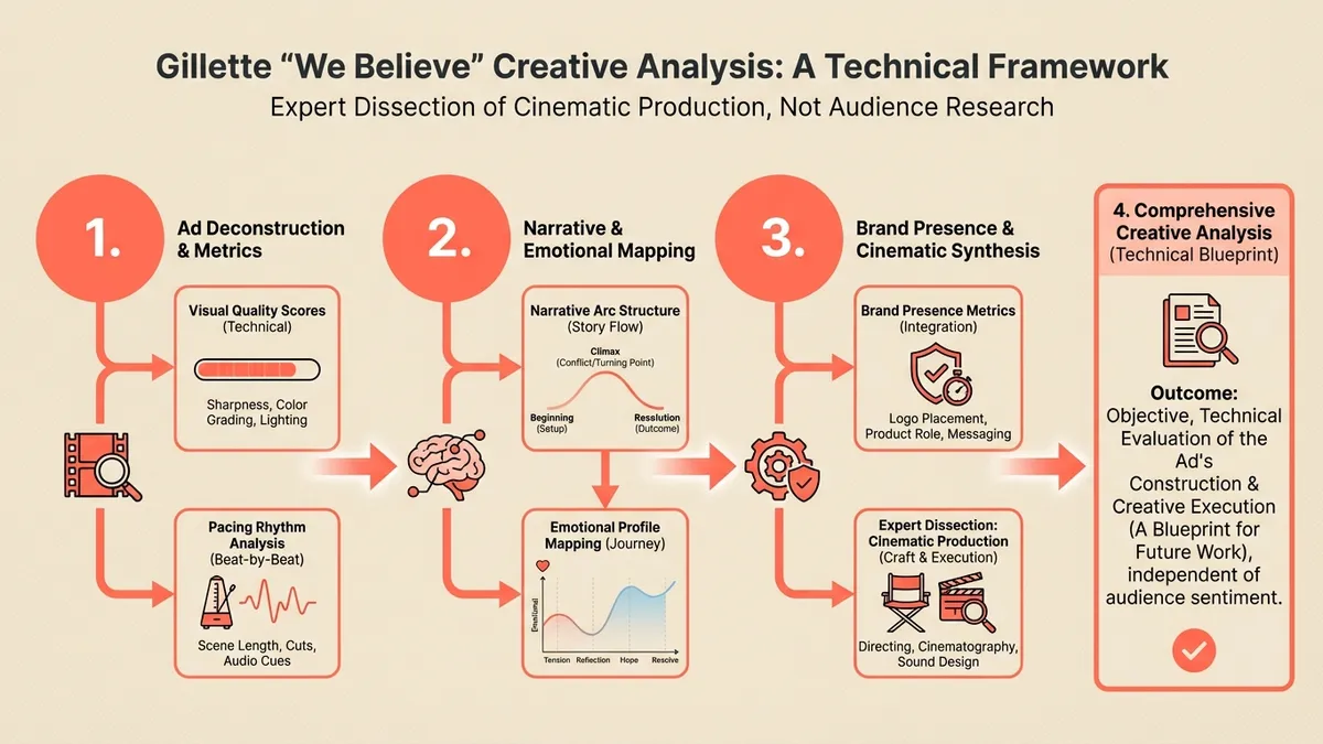 Creative analysis of Gillette We Believe The Best Men Can Be advertisement